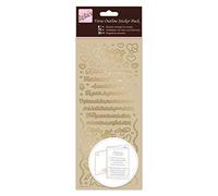 anitas Pegatinas, Dorado, talla única