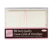 anitas 's A6 Tarjetas/Sobres (50pk) Color Crema