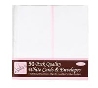 Anita's Tall Card and Envelope, Pack of 50, White