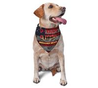 Aniversario del Día D De 1944: Operación Overlord Pañuelo Triangular para Mascotas Duradero Pañuelos para Perros Ajustable Bandanas Triangulares para Perro