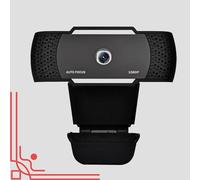 Anivia Cámara web 1080P para cámara de computadora de PC, micrófonos integrados con cancelación de ruido, corrección de poca luz, funciona con Microsoft Teams, Zoom, Google Voice,