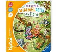 Anja Kiel Patrick Fix tiptoi® Die große Wimmelreise der Tiere (Tapa blanda)