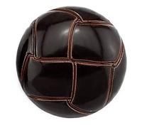 Anjing - 10 Botones Redondos de plástico de imitación de Piel para Vestidos, Abrigos, Adornos, 15 mm, café, 15 mm