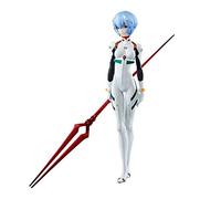 Anjinguang Anime Figura de Acción Ayanami Rei - Estatua de 23 cm de Ayanami Rei, Decoración de Escritorio, Colección Hecha a Mano, Regalo para niños Fans