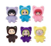 Anjinguang Anime Sakamoto Taro Figura Figura Figura Asakura Shin Figura de acción 14 cm Sakamoto Taro Peluche Pyjama Estilo PVC Modelo Coleccionable Coche Escritorio Decoración Regalos