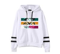 Anjinguang Boku No Hero Academia Sudadera con capucha My Hero Academia Cosplay Shoto Todoroki Sudadera con capucha para disfraz, Rayas 2, X-Large