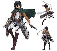 Anjinguang Eren Jaeger/Levi Figura Estatua de 15 cm de Personaje de Anime Figura de acción PVC movible y cambiante Modelo de Cara Figura Coleccionable para Fans Decoración de