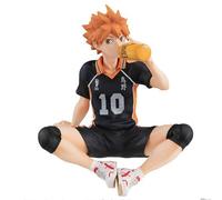 Anjinguang Haikyuu Figura Hinata Syouyou/Kageyama - Tapón de Fideos Modelo 10 cm - Coleccionable PVC Sentado - Adorno de Escritorio