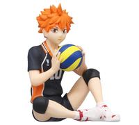 Anjinguang Haikyuu Hinata Syouyou Estatua Noodle Stopper 12 cm - Figura Coleccionable de PVC Sentado - Escultura de Escritorio Ornamento