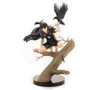 Anjinguang Hinata Shoyo - Figura de acción Tobio Kageyama, figura de acción, tocón de árbol, cuervo, escena de película, figura de anime, edición coleccionable, estatua, modelo, decoración de