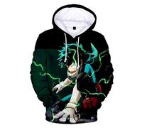 Anjinguang Sudadera con capucha para niños y niñas, diseño de anime My Hero Academia Boku No Hero Academia MHA Friends para niños, 100-150 cm, Tipo: 1, M