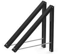 Anjuer Perchero de Pared Percha Plegable para Ahorrar Espacio (2 Paquetes)