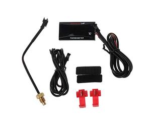Anjuley Moto Universal LCD Digital Termómetro Instrumento Temperatura del agua Medidor de temperatura para KOSO Yamaha Racing Scooter