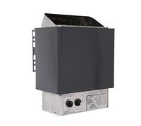 Anjur 3-6KW Estufa Sauna Eléctrico 220V Calentador Sauna de Vapor Seco con Controlador Interno y Temporizador para Casa Hotel Sala de Sauna SPA Cuarto de Baño