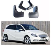 AnJWen 4 Piezas Coche Faldillas antibarro para Mercedes Benz B Class W245 W246 W247 2012-2014, Guardabarros de Coche contra Salpicaduras Delantero Y Trasero Accesorio