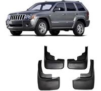 AnJWen 4PC Coche Faldillas Antibarro para Jeep Grand Cherokee 2005-2010,Guardabarros Delantero Trasero Guardabarros Aletas De Barro