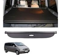 AnJWen Coche Retráctil Maletero Trasero Estante Cortina para Mercedes Benz Clase V Viano Vito 2010-2020,Equipaje Privacidad Cargo Partición Cubierta