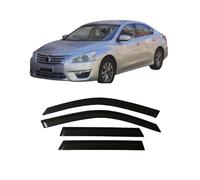 AnJWen Deflectores de Aire para Nissan Altima 2013-2018 Sedan，Deflectores de Viento, Cortavientos Ventana Coche Accesorios para Coches