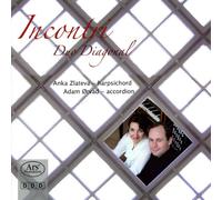 Anka Zlateva - Duo diagonal incontri : musique pour clavecin & accordeon