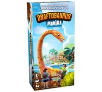 Ankama - Draftosaurus : Marina - Extensión - Ajoutez de Nouveaux Dinosaures à Votre PARC - Jeu de Stratégie - Nouvelles Façons de Marquer des Points - Français - 2 à 5 joueurs - ANK9551