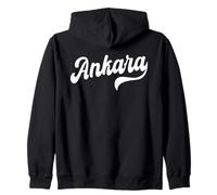 Ankara Handwritten Design Turco Pride Turkey Heritage Sudadera con Capucha