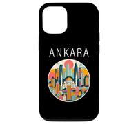 Ankara Turquía paisaje Art Deco Carcasa para iPhone 12/12 Pro