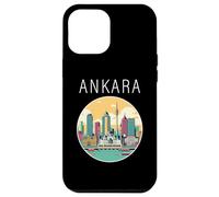 Ankara Turquía paisaje Art Deco Carcasa para iPhone 12 Pro Max