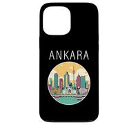 Ankara Turquía paisaje Art Deco Carcasa para iPhone 13 Pro Max