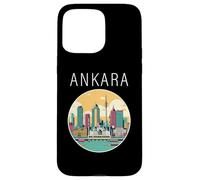 Ankara Turquía paisaje Art Deco Carcasa para iPhone 15 Pro Max