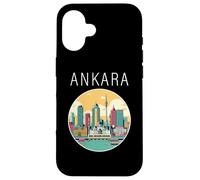 Ankara Turquía paisaje Art Deco Carcasa para iPhone 16