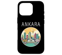 Ankara Turquía paisaje Art Deco Carcasa para iPhone 16 Pro
