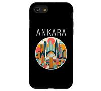 Ankara Turquía paisaje Art Deco Carcasa para iPhone SE (2020) / 7 / 8
