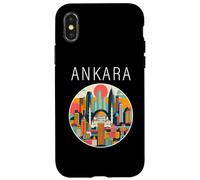 Ankara Turquía paisaje Art Deco Carcasa para iPhone X/XS