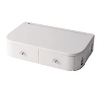 ANKBOY Elevador de Soporte Monitor Tiene 6 Tipos de Ajuste de Altura con cajón Soporte de elevación Protección ergonómica de la Columna Cervical monitores Computadoras portátiles iMac PC hasta 20 KG