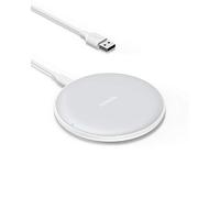 Anker 313 Cargador inalámbrico Pad, Qi Certificado 10W MAX para iPhone Serie 14 & 13, SE 2020, 12, AirPods Pro 2 (Adaptador de Corriente no Incluido, No Compatible con MagSafe Carga Magnético)