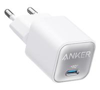 Anker 511 universal blanco corriente alterna carga rápida interior