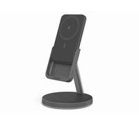 Anker 633 Cargador Inalámbrico Magnético (MagGo), Estación de Carga 2 en 1, Cargador portátil Desmontable, Solo Modelos iPhone 13/12 y AirPods Pro (Gris interestelar)