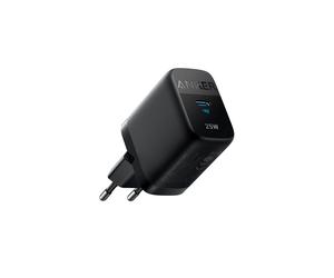 ANKER ANK-312-WCHARGER-25W1C-B Anker - USB-Ladegerät - Leistung 25 W - Schnellladen - USB-C-Ausgang - Farbe Schwarz