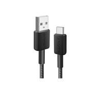 ANKER ANK-322-USBA-USBC-90-B Anker - USB2.0-Kabel - USB-A auf USB-C - Geflochtenes Nylonkabel - Länge 0.9m - Schnellladen bis zu