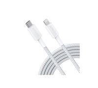 ANKER ANK-322-USBC-LGT-300-W Anker - USB2.0-Kabel - USB-C auf Lightning - Geflochtenes Nylonkabel - Länge 3 m - Schnellladen | C