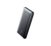 ANKER ANK-A1249-B Anker Powerbank mit Display - Kapazität 10000 mAh - Eingänge: integriertes Kabel, USB-C-Anschluss - Ausgänge:
