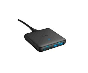 ANKER ANK-DCHARGER-65W2A2C-B Anker - Desktop-Ladegerät - Schnellladen 65 W - Ausgänge 2x USB-C, 2x USB-A - Lädt 4 Geräte gleichz