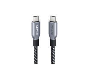 ANKER ANK-PRIME-USBC-USBC-90-B Anker - USB2.0-Kabel - USB-C auf USB-C - recyceltes geflochtenes Nylonkabel - Länge 0.9m - Laden