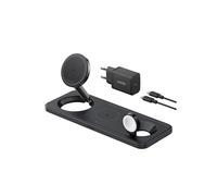 ANKER ANK-PWCHARGER-3-IN-1-B 3-in-1 kabelloses Ladegerät Anker - MagGo-Technologie - Schnellladen: iPhone, AirPods, Apple Watch