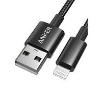 Anker cable iphone, USB-A a Lightning de nylón, cable iphone carga rapida certificado MFi para iPhone SE/XS/XS Max/XR/X/8 Plus/7/6 Plus, iPad y más