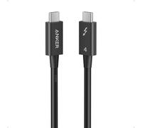 Anker Cable Thunderbolt 4, Admite Pantalla 8K/transf. 240W/Datos 40 Gbps Cable Carga USB C a USB C, para iPhone 16/15, MacBooks Tipo C, iPad Pro, Concentrador, Docking y más (0,7m)