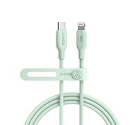 Anker Cable USB-C a Lightning, 541 Cable (180cm), Certificado MFi, Cable de carga rápida de base biológica, para iPhone 13 13 Pro 12 11 X XS XR 8 Plus (cargador no incluido) Verde Natural