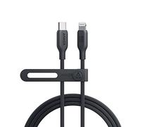 Anker Cable USB-C a Lightning, 541 Cable (180cm), Certificado MFi, Cable de carga rápida de base biológica, para iPhone 13 13 Pro 12 11 X XS XR 8 Plus (cargador no incluido) Negro Fantasma