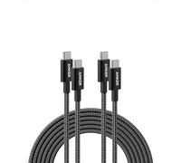 Anker Cable USB C a USB C, 100 W, 2 unidades, 3 m, color negro