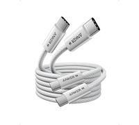 Anker Cable USB-C a USB-C, Cable USB-C de 240 W, Paquete de 2, 1,8 m, Cable de Carga USB-C de 180 cm compatible con iPhone Serie 16/15, MacBook Pro/Air, iPad Pro/Air, Galaxy S24/S23